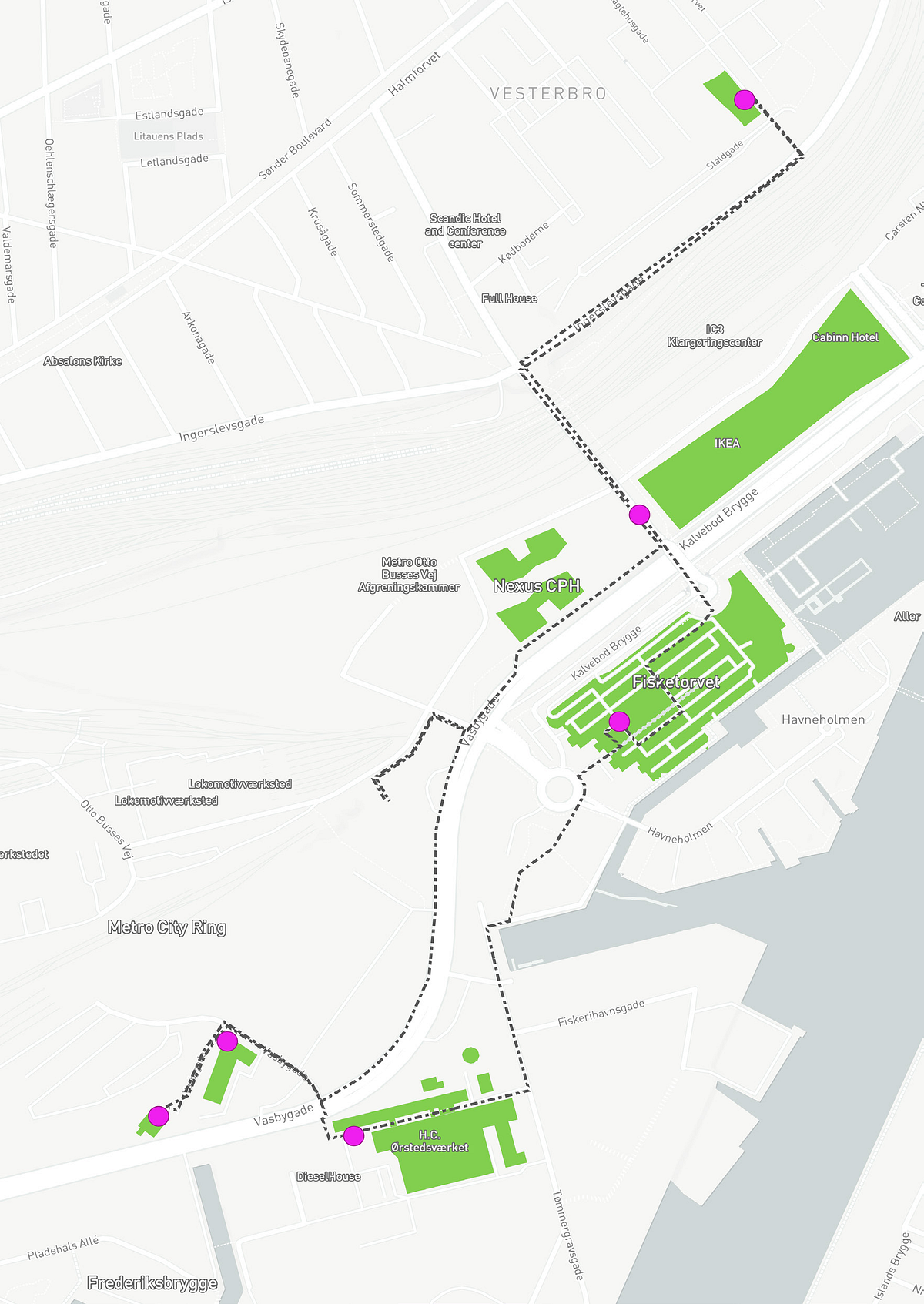 Copenhagen internet infrastructure walk
